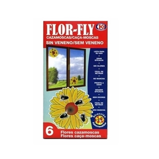 FLOR-FLY flores cazamoscas sin veneno - Imagen 1