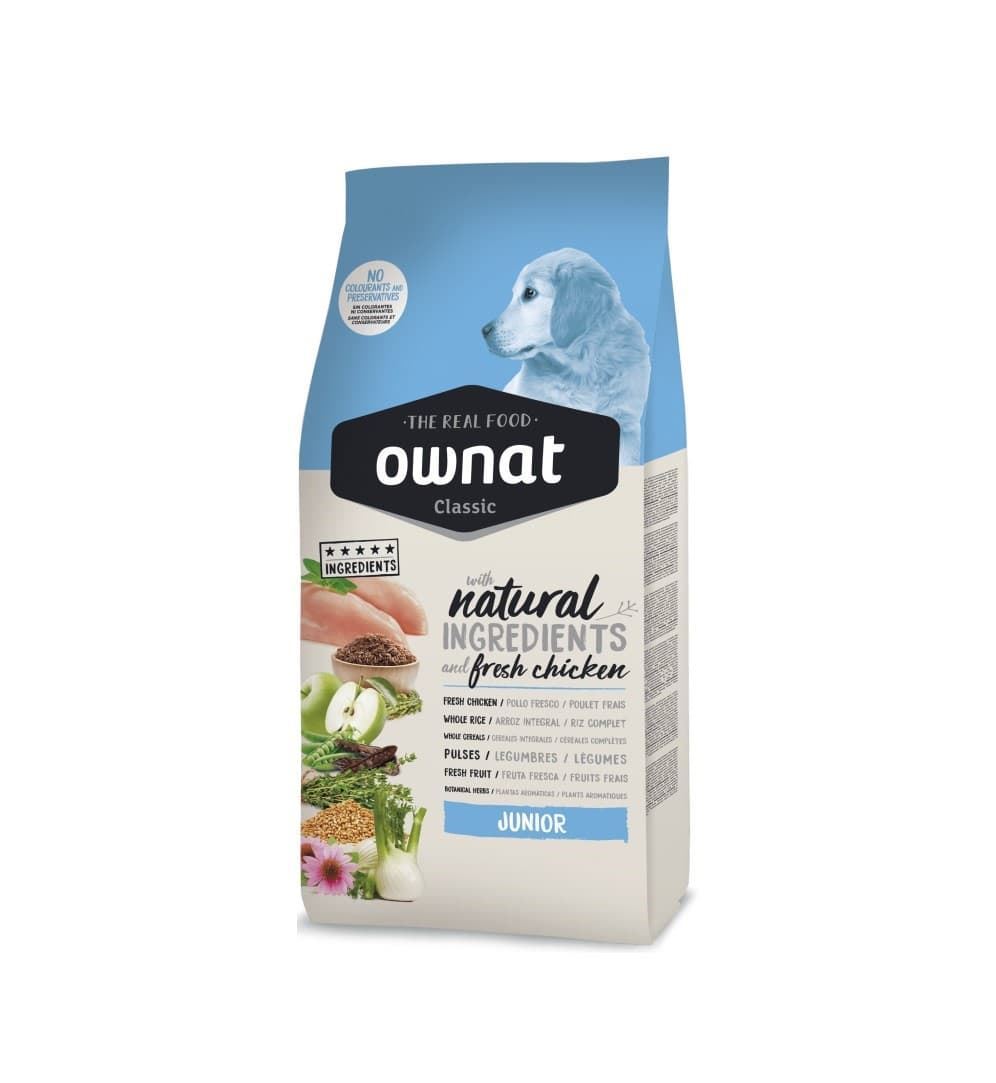 Pienso para perros Ownat Classic Junior - Imagen 1