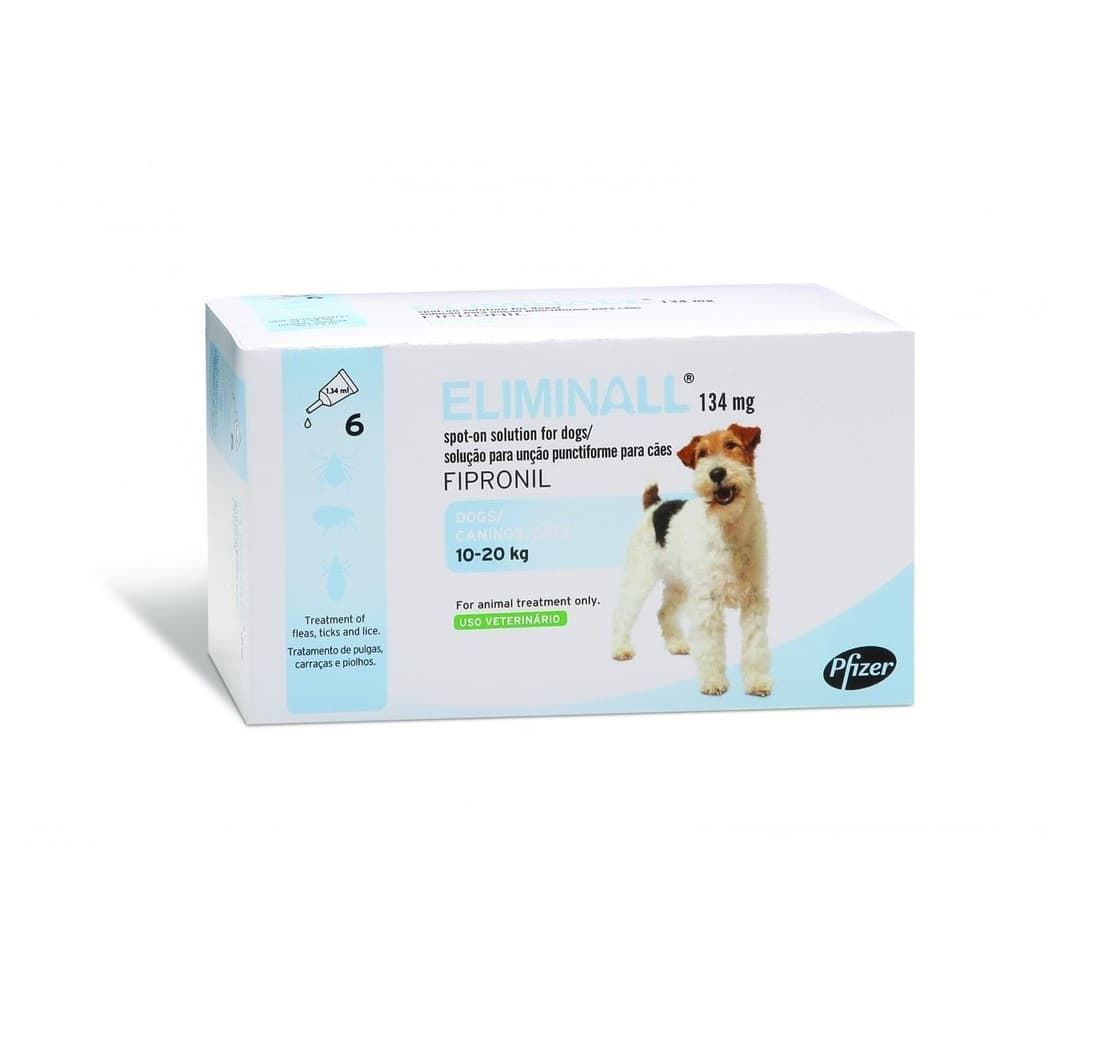 Pipetas Eliminall Perros (10-20 kg) - Imagen 1